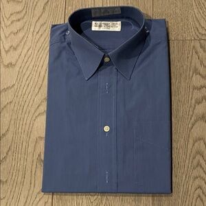 Marks & Spencer Men's Deep Blue Dress Shirt L/S